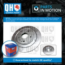 2x Brake Discs Pair Solid Rear 276mm BDC6123 Quinton Hazell Set 42510TV0E00 New