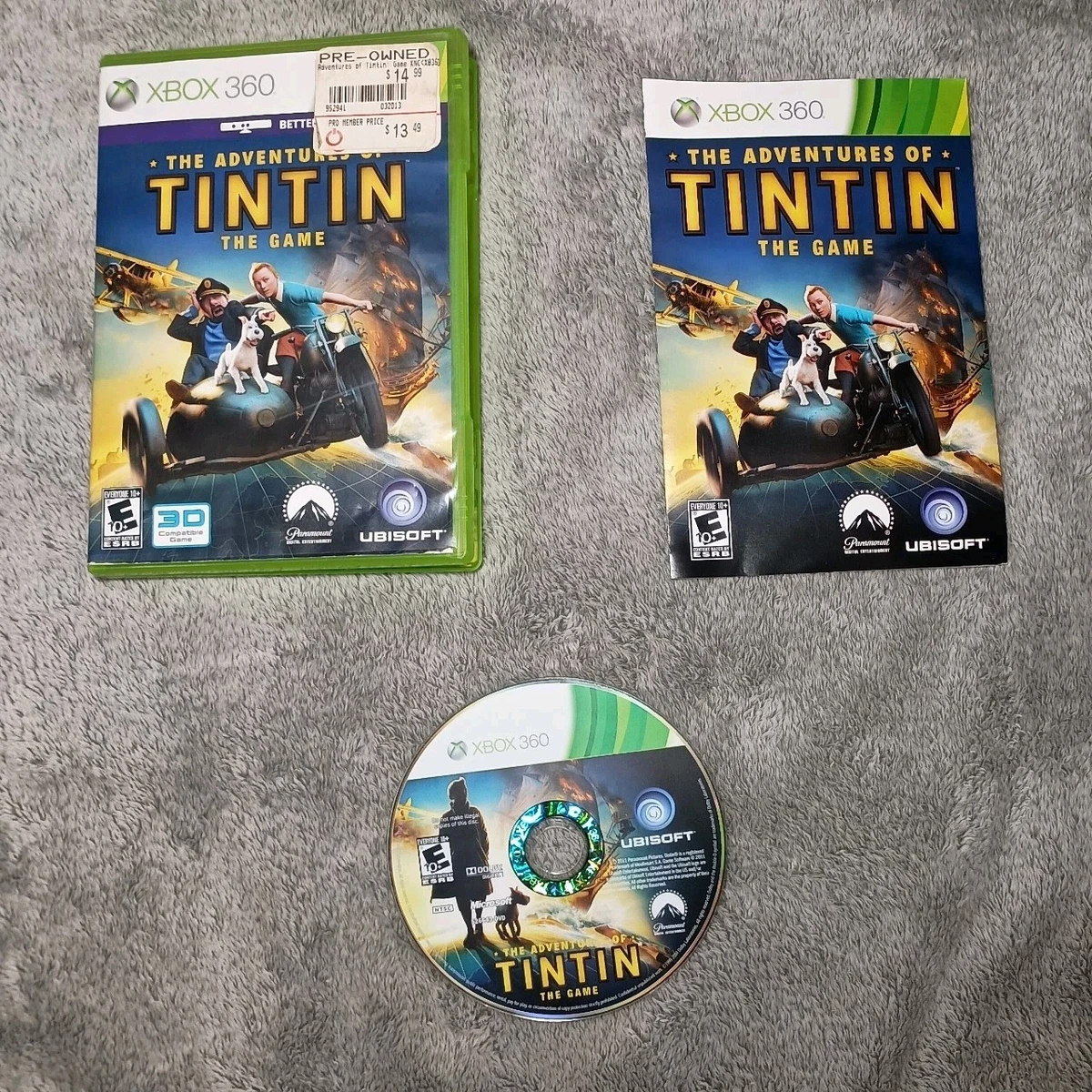 Lot De 3 Jeux Xbox 360 Kinect : Aventures, Votre Forme 12, Michael Jackson – Tests Ok