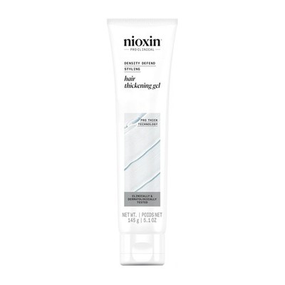 Nioxin Density Defend Hair Thickening Gel For Volumizing and Fuller Hair, 5.1 oz