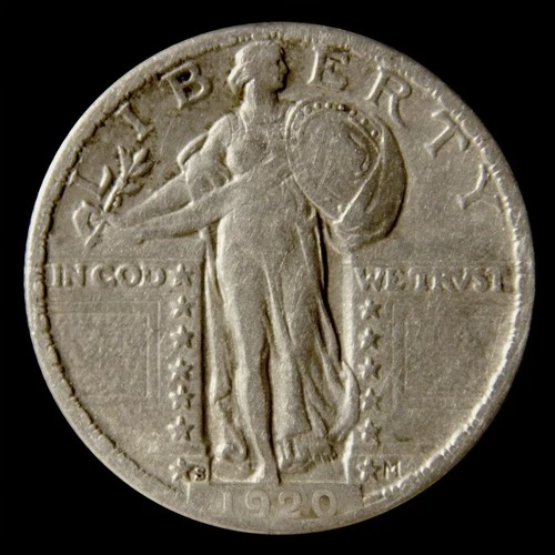 1920 S Standing Liberty Quarter