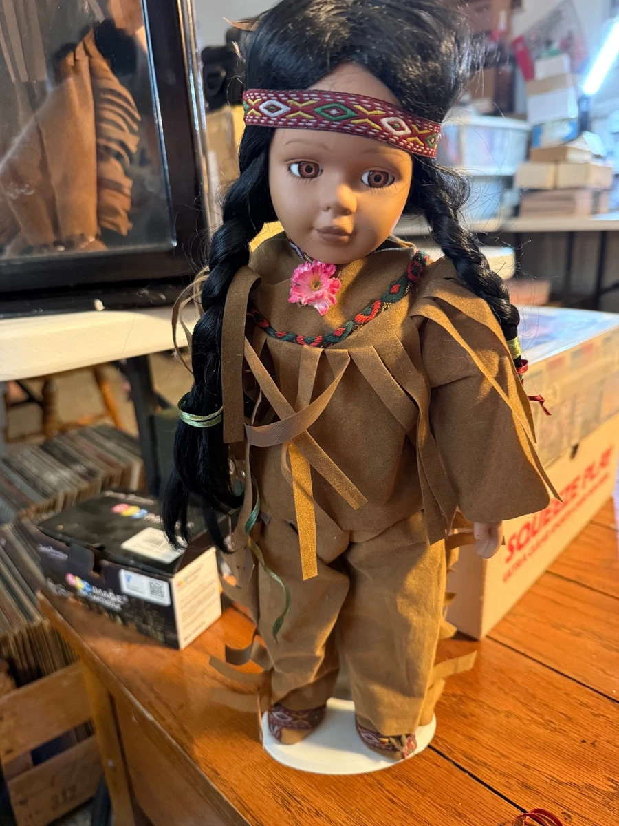 25+ Original (Opened) Cultures & Ethnicities Native American Dolls