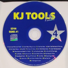 KJ TOOLS KJT04 CDG Karaoke Disc Oh, Pretty Woman It's Now Or Never Runaround Sue