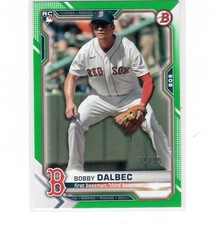 2021 Bowman Green #26 Bobby Dalbec RC - Rookie Card  /99 Red Sox NM-MT  ID:44541