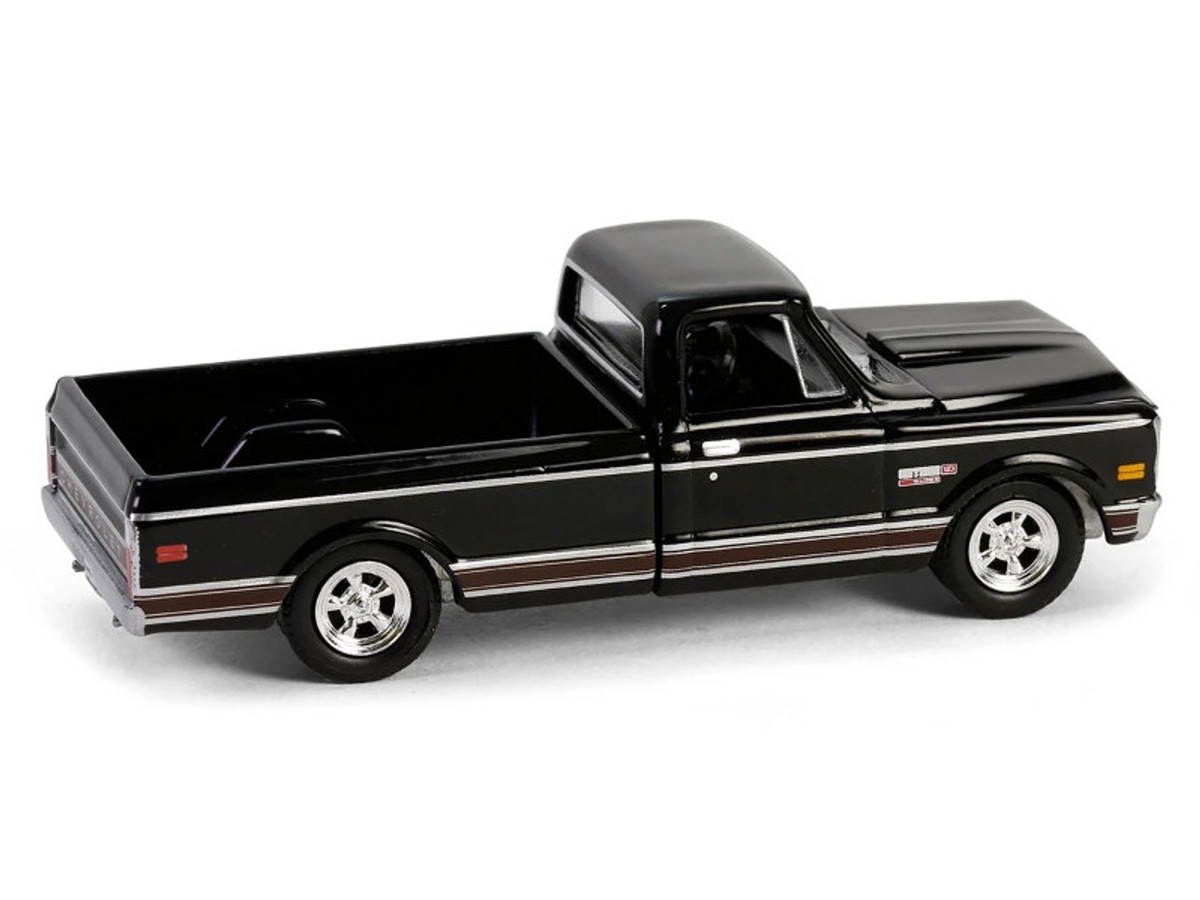 グリーンライト1/24 インディペンデンスデイ C-10 Greenlight 1:64 1972 Chevrolet Cheyenne C10 Short Bed Black