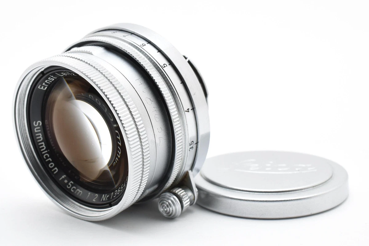 Leica SUMMICRON-M 50mm Focal f/2 Camera Lenses for sale | eBay