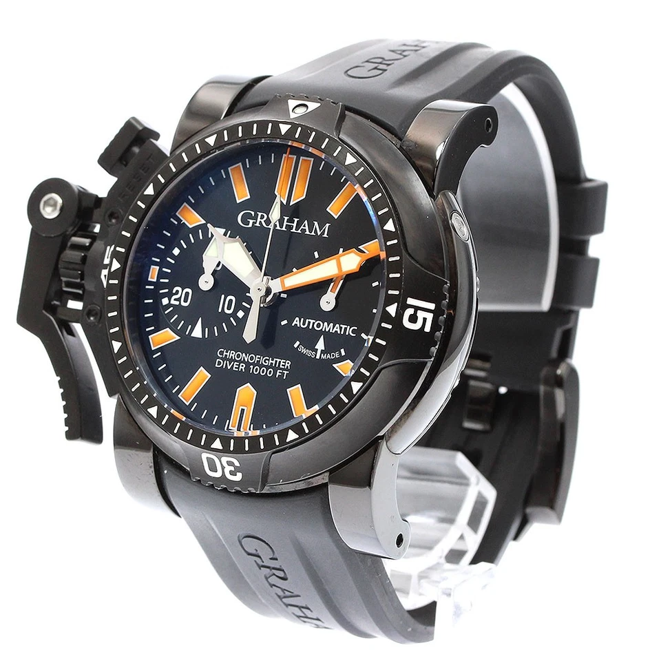 Reloj automático para hombre GRAHAM Chrono Fighter 20VDIVAZ.B02A segundos pequeños_916251 Foto 3 de 4