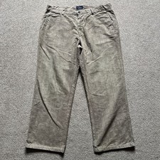Vintage Corduroy Trousers Trussardi Jeans W38/40 L30 Brown Cords