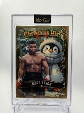 Mike Tyson TRUE 1/1 GOLD Christmas Hits 2025 Wild Card Holiday Hits 