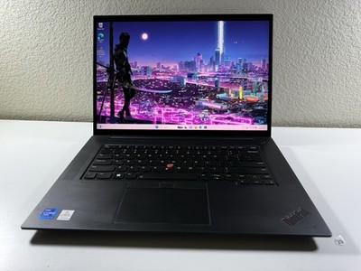 LENOVO THINKPAD P1 Gen 4 TOUCH 4k  I7-11850H 512GB 16GB RAM NVIDIA T1200 WIN 11