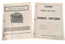Conn Organ Service Manual  Schematic Supplement, Caprice Model 466, Type 1