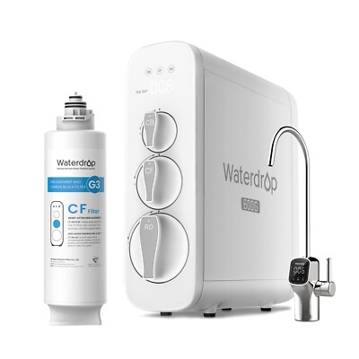 #ad #ad Waterdrop G3P600 Reverse Osmosis System Extra WD G3 N1CF Replacement filter $456.99