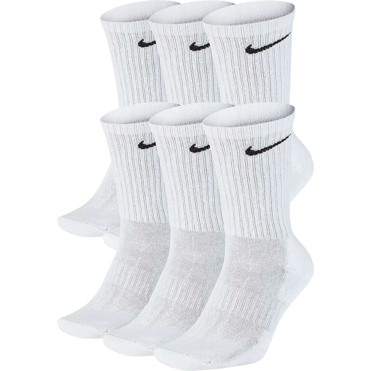 Nike Polyester White Socks for Women