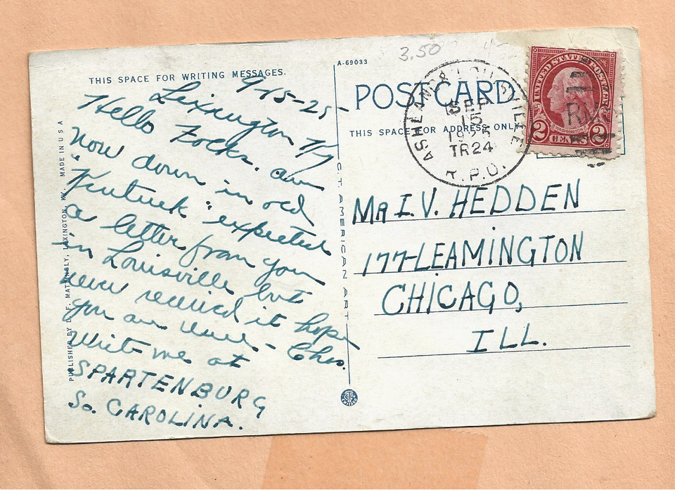 Carte P de 1925 ( Cully ) | Kaufen auf