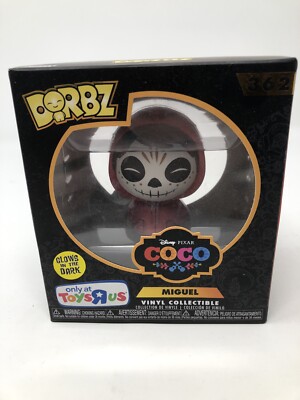 Funko Dorbz 3'' Miguel #362 Glow in Dark Exclusive Toys R Us Disney Coco