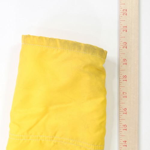 Rare Vintage TOMMY JEANS Hilfiger Flag Patch Puffer Jacket 90s Yellow Women’s M - 第 14/14 張圖片