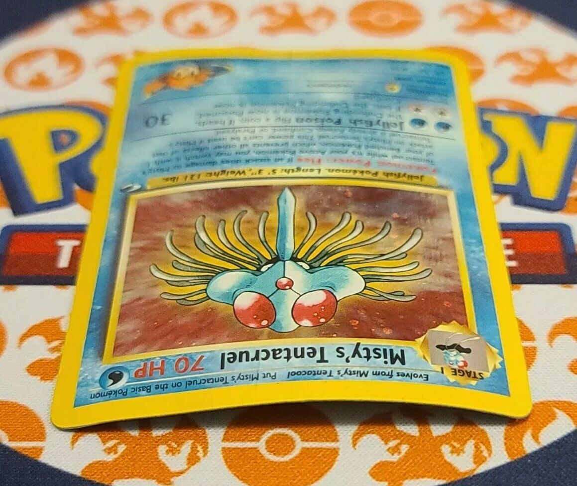 Misty's Tentacruel 10/132 DMG Holo Rare Gym Heroes Pokemon Misty's Tentacruel 10/132 DMG Holo Rare Gym Heroes Pokemon