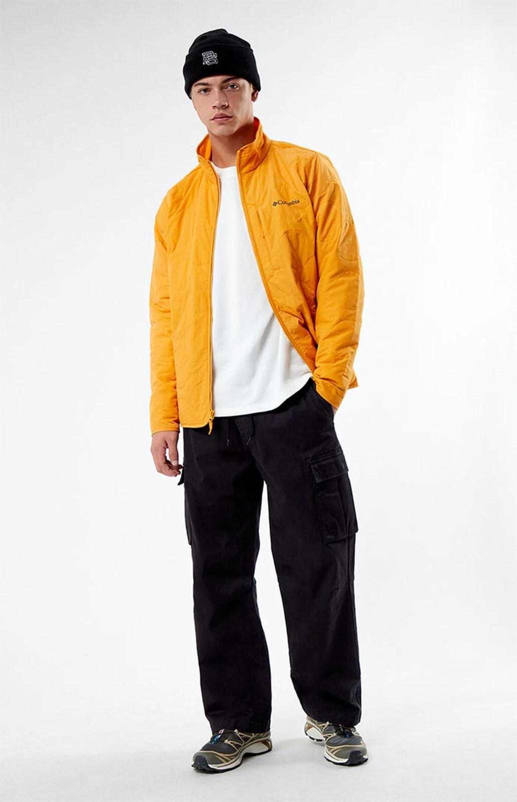 NEW Columbia Eco Birchwood Jacket Yellow / Orange Men’s Size Medium