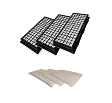 3 HEPA Filter + 3 Motorschutzfilter f&uuml;r Miele S 712 super air clean  S712