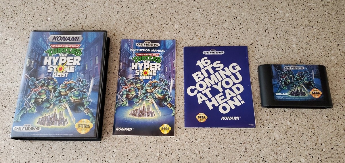 激貴重！GENESIS TIMEKILLERS ソフトのみ 海外購入品 SEGA TMNT Ninja Turtles: The Hyperstone Heist (Sega Genesis, Vintage