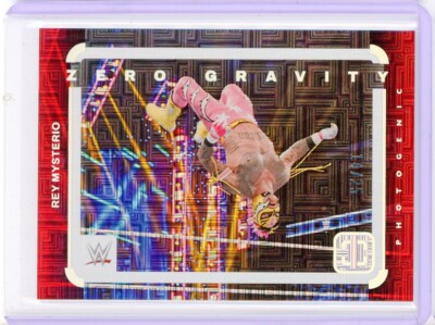 2024 Panini Photogenic WWE REY MYSTERIO Zero Gravity MOJO Maze Parallel 14/25