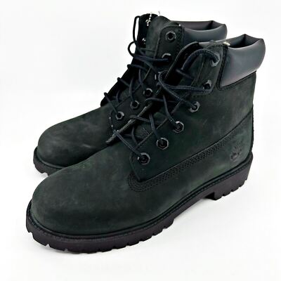 Timberland 6in Premium Black Junior Kids Size 6.5 Boots 12907 | eBay