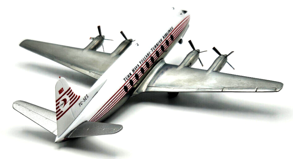 Turkish Airlines Vickers Viscount 1:200 700 TC-SES Limited Edition