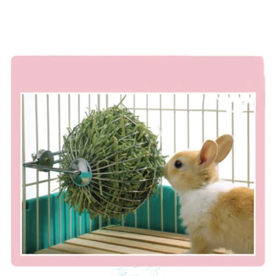 MARKENLOS Futterball Kugel Metall Nager für Hase Meerschweinchen Kaninchen Chinchillas