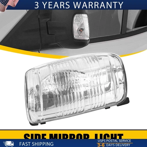 Side Mirror Turn Signal Light Lens for 15-2021 TRANSIT Cargo FORD DRIVER SIDE T