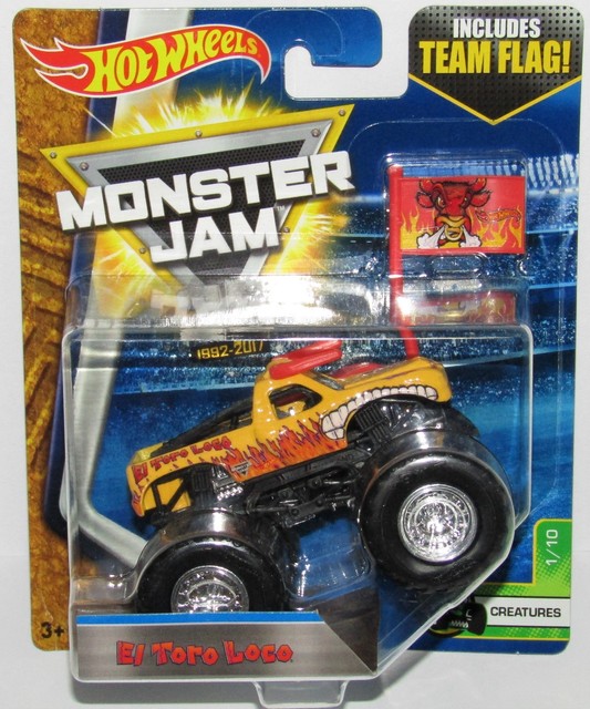el toro loco monster jam hot wheels