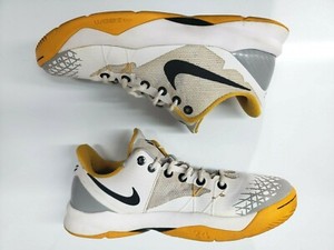 Nike Zoom Kobe Venomenon 4 Mens 8 White Gold Wolf Grey 635578-107 2014 | eBay