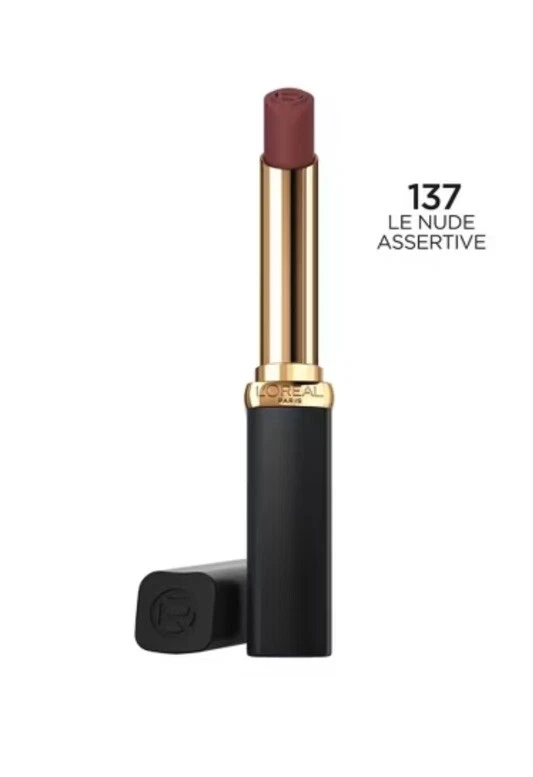 4 PACK -L'Oreal Colour Riche Intense Volume Matte Lipstick~#137 Le Nude Resili - Image 4 of 4