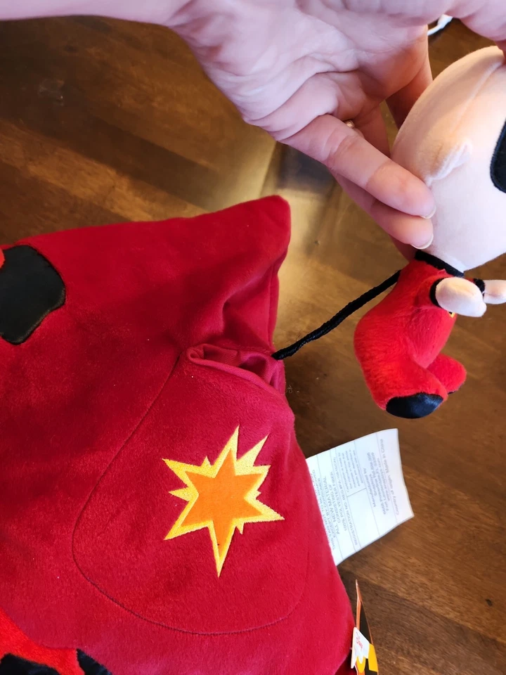 Disney Store Los Increíbles Mr. & Jack Bebé Bolsillo Peluche Almohada Muñeca ETIQUETAS Foto 4 de 4