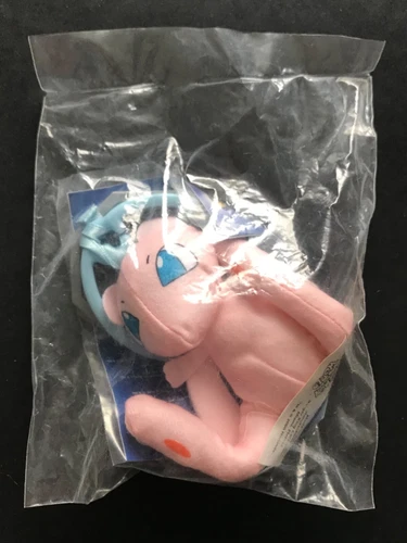 Mew Burger King Plush Keyring Pokemon World 2000 Kanto SEALED NEW