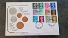GB 1971 FDC Hand stamped  "Posting Delayed Post Office Strike" 15/02/1971.