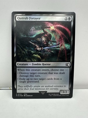 Foil - Qutrub Forayer - 112 / NM / English MTG | eBay