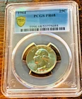 1964 Washington Silver Quarter PCGS PR68   Graded