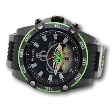 *Funziona lento* Orologio cronografo Invicta Star Wars Baby Yoda da uomo 52 mm limitato 41218
