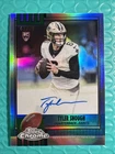 2025 Topps Chrome Tyler Shough Superfractor (RAW)