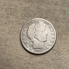 1913-P Liberty Barber Silver Half Dollar 50c VG Details QA