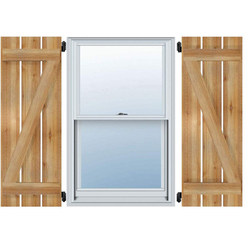 Ekena Millwork Rbs06Z17X043Rwr Timbercraft drei 5 3/8 Bretter Abstand - Bild 1 von 5