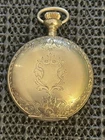 1891 Elgin Grade 109 Model 1 Hunter 0s 7j Pocket Watch Gold Filled Case Runs