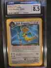 CGC 8.5 DARK DRAGONITE (Team Rocket) 22/82 Pokemon Card 1st edition 2000