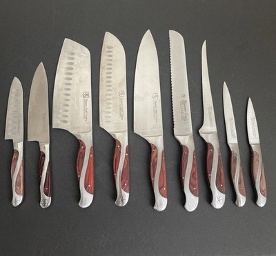 Hammer Stahl-HS Knives 9-Piece Set - High Carbon Solingen Steel  German