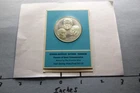 WERNHER VON BRAUN OBERTH ROCKET SCIENTIST SPACE APOLLO 11  RARE SILVER COIN 5VB2