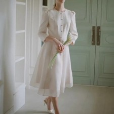 Bride  You Oganza Dress Ivory for Wedding