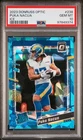 2023 Donruss Optic Puka Nacua Cracked Ice Prizm PSA 10 15/15 Rated Rookie RC 238