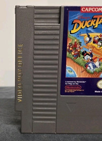 Nintendo NES: Disney's DuckTales AUTHENTIC Cart w/Video Box Office Stamp WORKS