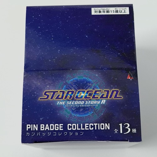 Star Ocean The Second Story R Metal Badges Collection Box (FullSet) Japan New Sq - Picture 5 of 6