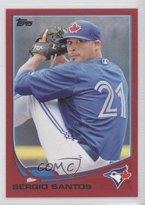 2013 Topps Target Red Sergio Santos #363 0q1p