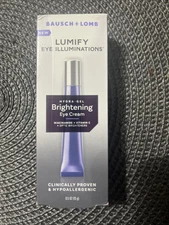 Bausch + Lomb Lumify Eye Illuminations Hydra Gel Brightening Eye Cream 0.5 oz
